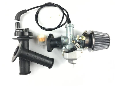 Cable de acelerador de carburador y mango y filtro y admisión Honda XL100 XL100S Dirt Bik Foto 1 de 4