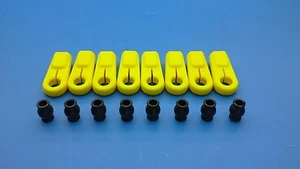 Original Lauterbacher Kugelpfannen-Set gelb f. Gewinde M6/M8 f. Carbonfighter 3 - Bild 1 von 1