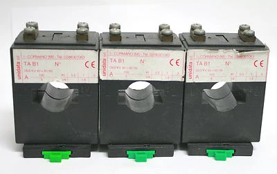 CURRENT TRANSFORMER UNIDATA  TA B1 100:5 06/3 KV 40-60Hz LOT OF 3 - Image 1 of 4