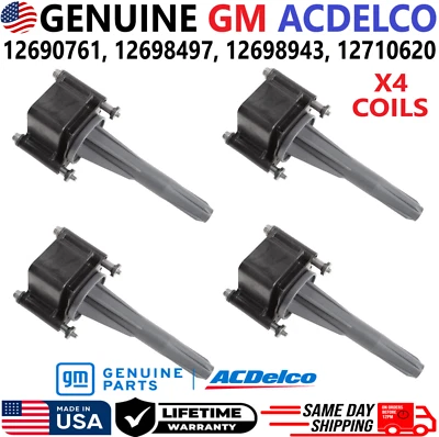 GENUINE GM Ignition Coils For 2019-2021 Cadillac Chevrolet GMC Sierra 1500 2.7L - Image 1 of 4