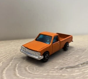 Vintage 1983 Zylmex Datsun Orange P319 Pick Up Truck Hong Kong Casting - Picture 1 of 7