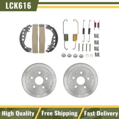 Tambores de freno traseros y zapatas de freno kit de resorte de hardware para Toyota Celica 2001 Foto 1 de 4