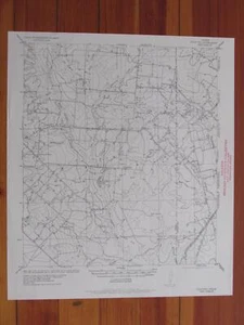 Schattel Texas 1956 Original Vintage USGS Topo Map - Picture 1 of 1