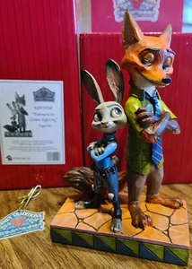 Jim Shore Disney Traditions Zootopia Judy Nick Partners in Crime 4057956 Enesco - Bild 1 von 3