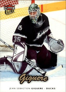 2006-07 Ultra Anaheim Ducks Hockey Card #1 Jean-Sebastien Giguere