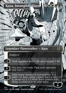 x1 Kaya, Intangible Slayer (341) - Showcase R MTG Phyrexia: All Will Be One M/NM - Picture 1 of 1