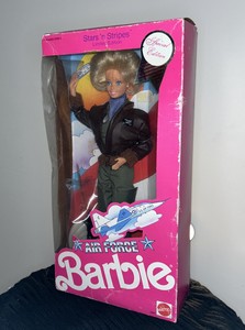 Barbie, 1990 Air Force Pilot Doll Stars n Stripes Mattel Special Edition