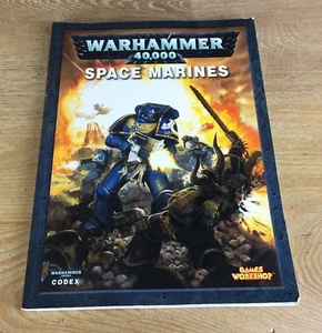 SPACE MARINE CODEX - WARHAMMER 40K - GAMES WORKSHOP - 2008 EDITION - Picture 1 of 2