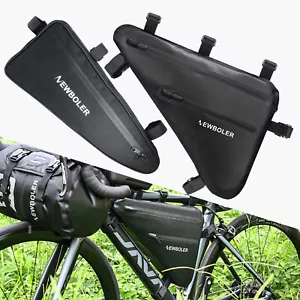 Borsa Telaio MTB Antipioggia Grande Capacità Bici Triangolo Borsa Impermeabile - Foto 1 di 24
