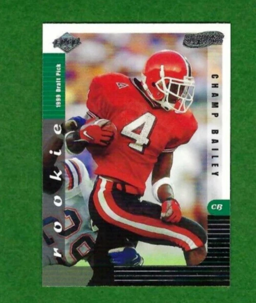 1999 Collectors Edge Champ Bailey RC Washington Redskins #132 - Imagem 1 de 1