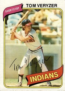 1980 Topps #276 Tom Veryzer Great!