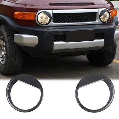 适用于丰田 FJ Cruiser 07-21 愤怒的小鸟风格汽车车头灯装饰前灯罩 — 第 1/4 张图片
