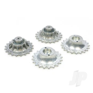 Henglong Tiger I/Panther Metal Drive Wheels (Pair) - Picture 1 of 1