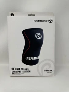 Rehband RX Knee Sleeve Spartan Edition #105336-01 | 5MM MedSupport Unisex - NWT - Picture 1 of 6