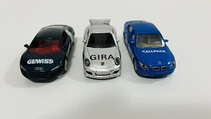 Modelli pubblicitari auto Siku Super serie BMW Cellpack Audi Gewiss Porsche 911 GIRA 2014 - Foto 1 di 4