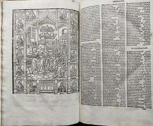 Biblia latina Bibel Folio Paris S. Vostre - 1512 - Picture 1 of 10