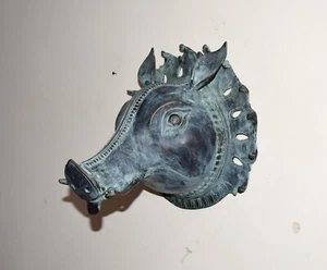 Brass Varaha Wall Decor Mask Wild Boar Head Old Ritual Object Wall Hanging HK292 - Bild 1 von 12
