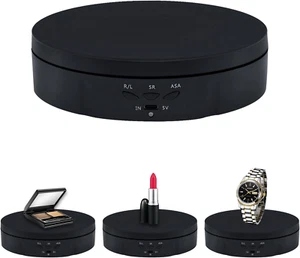 Motorized Rotating Display Stand,5.7Inch 360 Degree Electric Rotating Turntable - Picture 1 of 12
