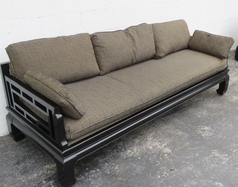 Asian Hollywood Regency Raymond Sobota for Century Furniture Tomei Sofa 4690 Cover