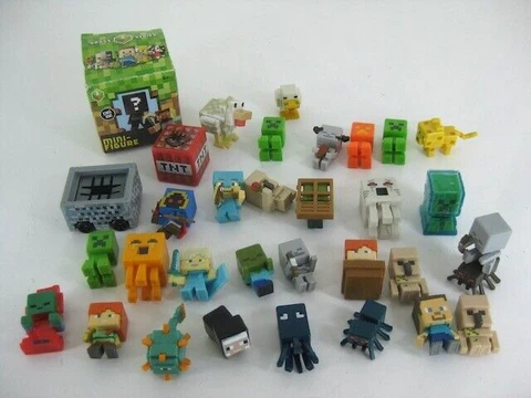 Lot Of 29 Minecraft Mini Blind Box Figures Stop Motion Cover