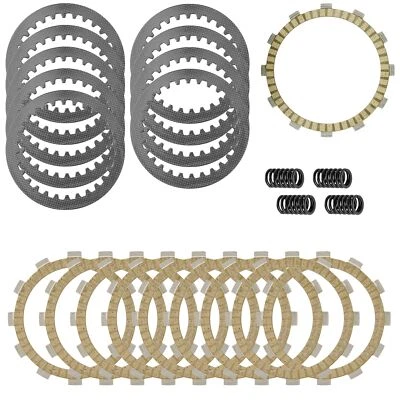 Kit de placas de acero de fricción de embrague y resorte para Suzuki Madura GV1200GLF 1985-86 Foto 1 de 4