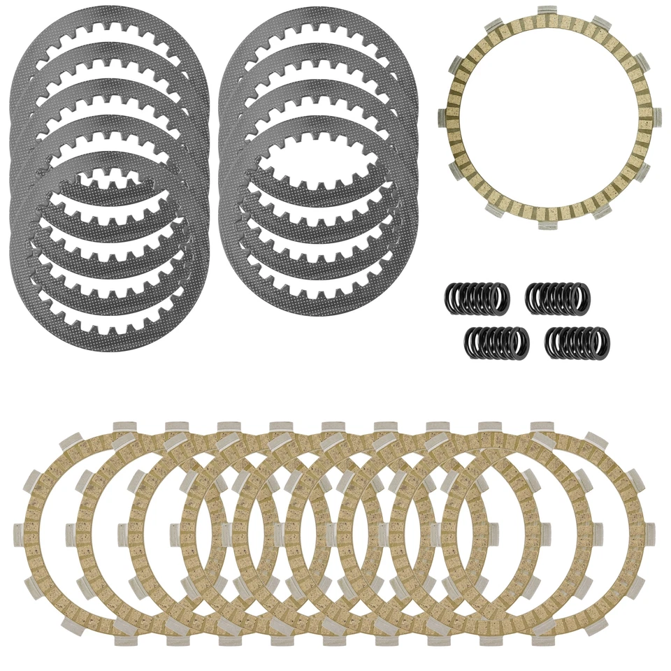 Kit de placas de acero de fricción de embrague y resorte para Suzuki Madura GV1200GLF 1985-86 Foto 1 de 4