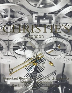 CHRISTIE’S London Important Clocks Scientific Instruments Hall Coll Catalog 2003 - Foto 1 di 1