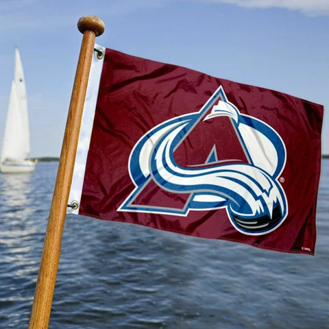 Colorado Avalanche Small Mini Boat and Cart Flag Cover