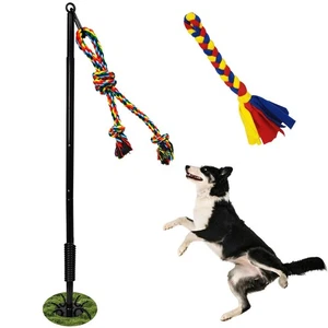 Juguetes interactivos para perros al aire libre, remolcador de correa juguete para perros al aire libre equipo de ejercicio en Y - Imagen 1 de 7