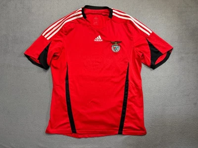 Benfica 2008 2009 Home jersey football soccer shirt adidas mens size L red - Image 1 of 4