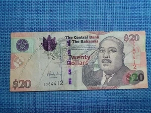 🇧🇸 Bahamas 20 dollars  2010  P-74A   P-73a  FINE Banknotes  041925-12 - Picture 1 of 2