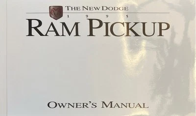 Руководство пользователя для пикапа/грузовика Dodge Ram 1995 г./1500/2500/3500 - Изображение 1 из 4