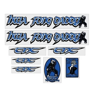 TNT - Hwa Fong Daddy "Kung Fu" decal set - old school bmx - Picture 1 of 1