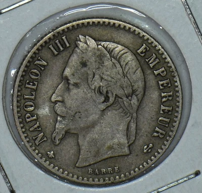 Francia 1866 Napoleón III 50 Céntimos 290594 Combinar Envío Foto 1 de 2