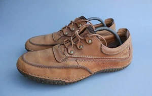 Clarks Flexlight Herrenschuhe Größe UK 9G hellbraun braun Leder bequem Schnürschuhe - Bild 1 von 10