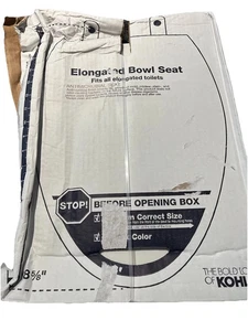 Kohler Elongated Front Bowl Seat R Antimicrobial Seat (18 5/8 x 14 3/16) - Picture 1 of 5