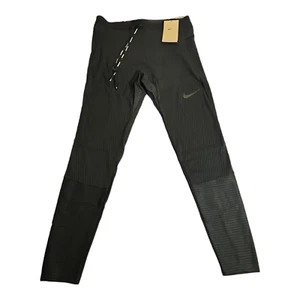 Nike Men's Black Stay Dry Running Tight Fit Running Pants 3 Pocket (CZ8835-010) - Picture 1 of 2
