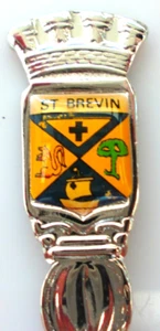 PETITE CUILLERE DE COLLECTION SPOON - SAINT BREVIN BLASON - Bild 1 von 2