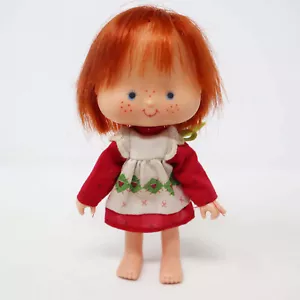 VINTAGE 1982 80s KENNER STRAWBERRY SHORTCAKE DOLL CURVED HANDS + DRESS - Picture 1 of 9