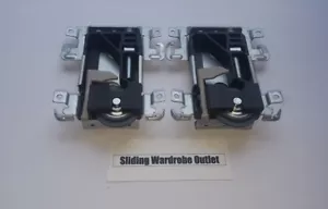 2X Spacepro/Stanley 17-4264Y-000 TA C2-8 Sliding Wardrobe Wheels / Runner/Guides - Picture 1 of 2