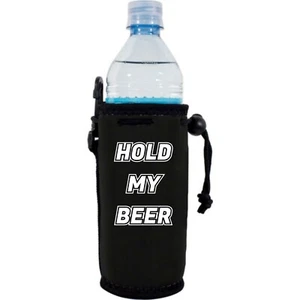 Botella de agua de neopreno Hold My Beer Coolie; cordón, correa, clip, exterior - Imagen 1 de 24