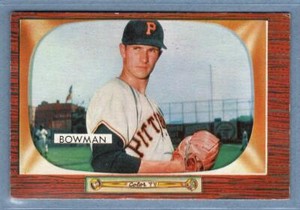 1955 Bowman #115 Roger Bowman EX     GO320