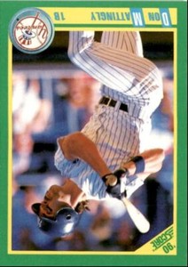 1990 Score Don Mattingly z New York Yankees #1