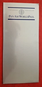 PAN AM Ticket Jacket World Pass for Frequent Travelers - Picture 1 of 2