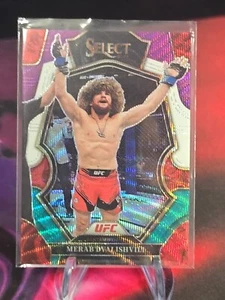 2023 Panini Select UFC Premier Level Tri Colour #147 Merab Dvalishvili - Picture 1 of 2