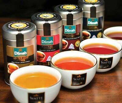 Dilmah Ceylon Single Estate Black Tea In 4 Regions Divide By Elevation Tea Bags • 8.57$