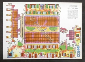 Costruzioni carta Villaggio agricolo Carroccio - Casa Colonica - anni '40 - Picture 1 of 1