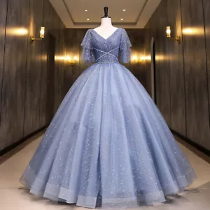 Noble Evening Formal Party Ball Gown Prom Bridesmaid Acting Tutu Dress QYHS017 - Picture 1 of 16