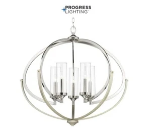 Progress Lighting P400117-104 Evoke 5 Light 34" Wide Chandelier bci3355197 - Picture 1 of 3