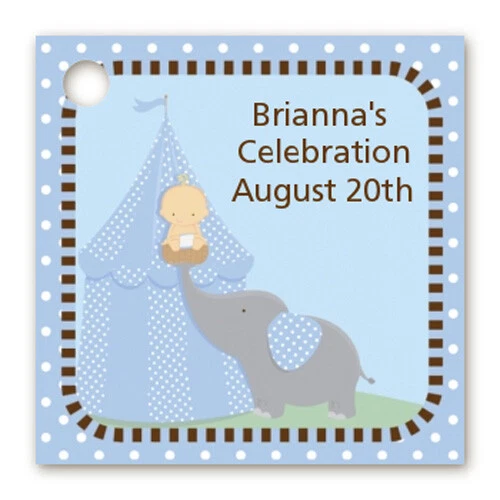 Our Little Peanut Boy - 20 etiquetas personalizadas para baby shower Foto 1 de 1